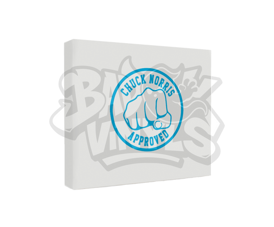 PEGATINA CHUCK NORRIS APPROVED