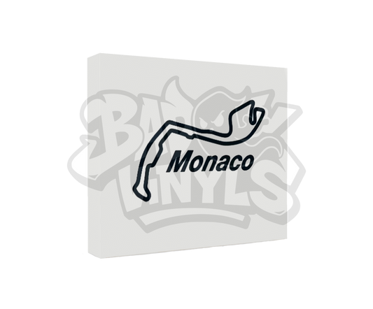 PEGATINA CIRCUITO MONACO