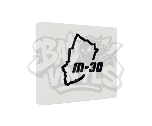 PEGATINA CIRCUITO M30