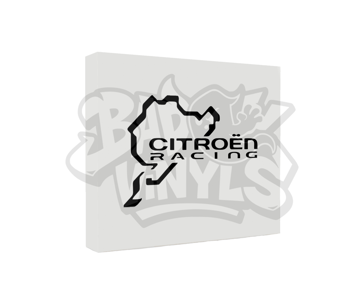 PEGATINA CIRCUITO CITROEN RACING NURBURGRING