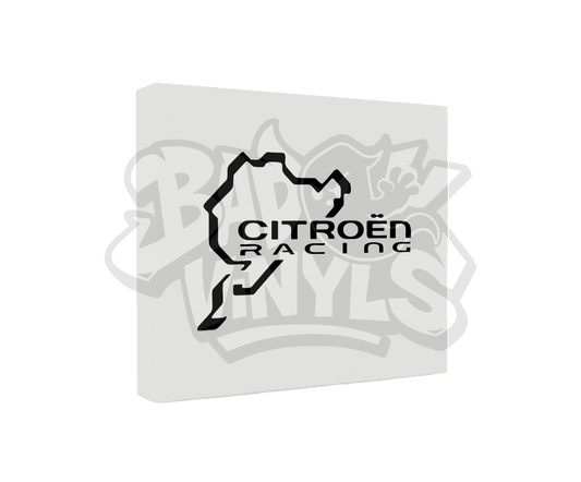 PEGATINA CIRCUITO CITROEN RACING NURBURGRING