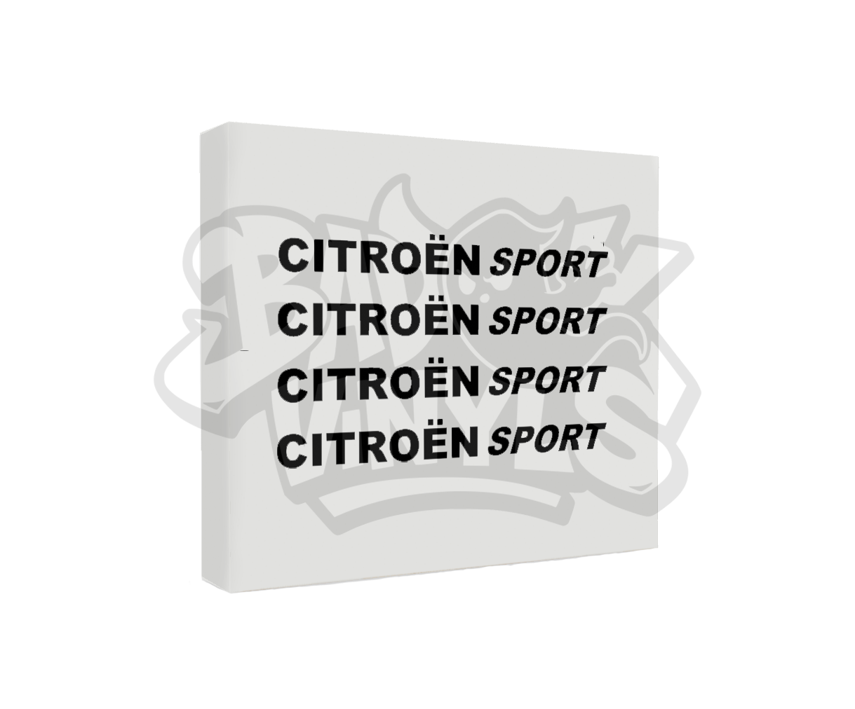PEGATINA CITROEN SPORT LLANTAS