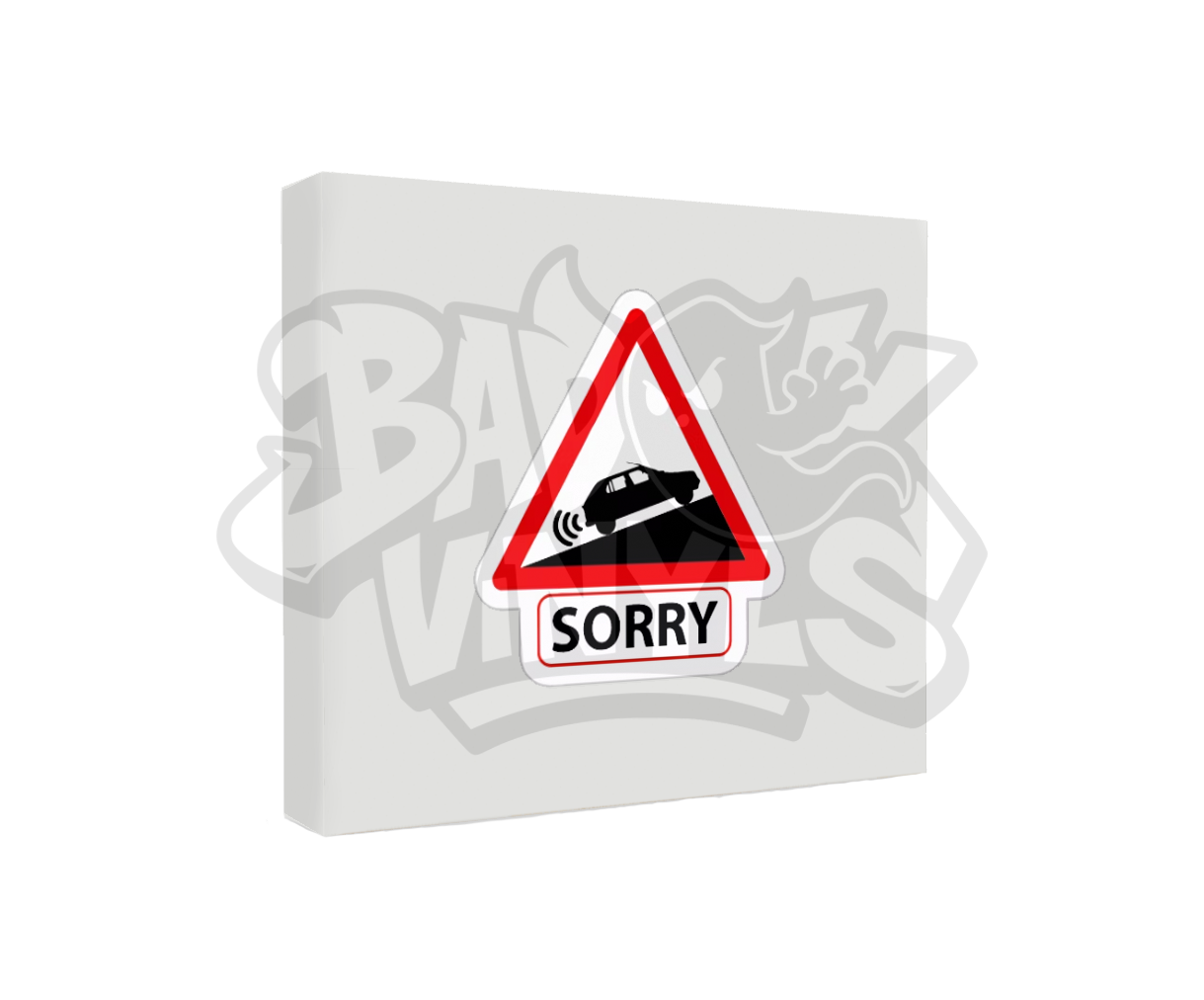 PEGATINA CITROEN VISA SORRY SONIDO