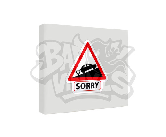 PEGATINA CITROEN VISA SORRY SONIDO