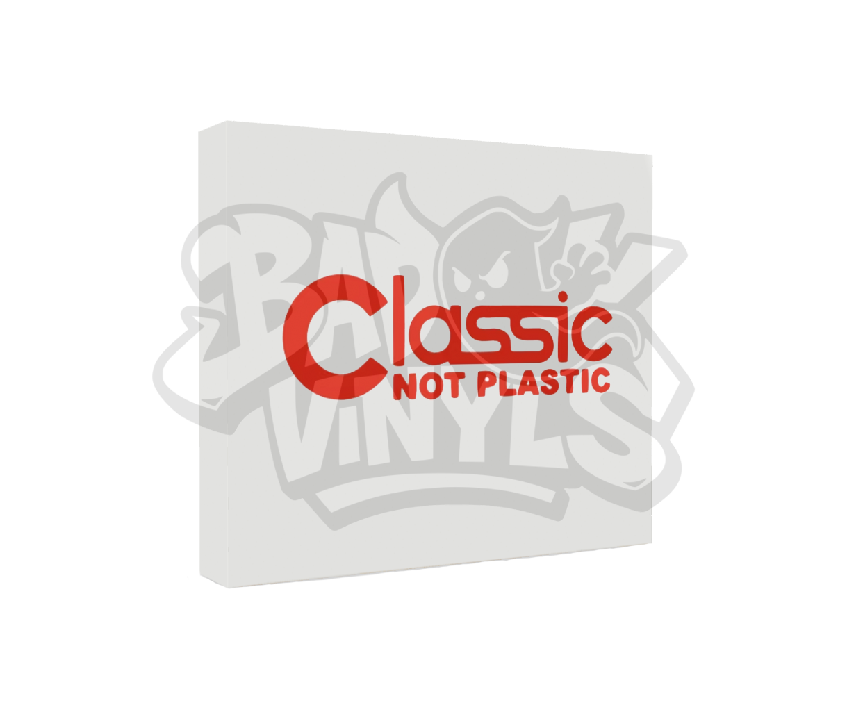 PEGATINA CLASSIC NOT PLASTIC