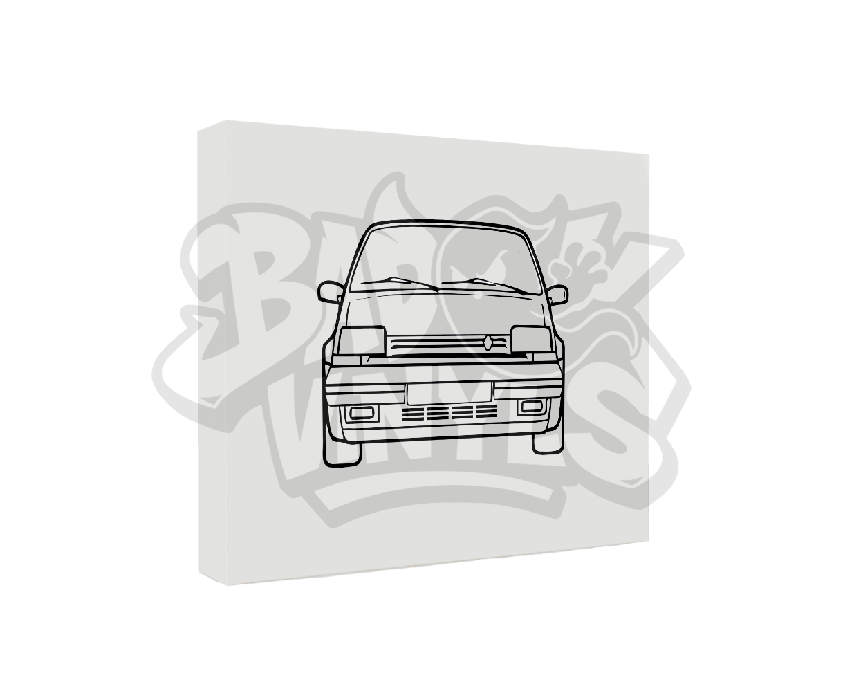 MURAL RENAULT 5 GT TURBO FASE II