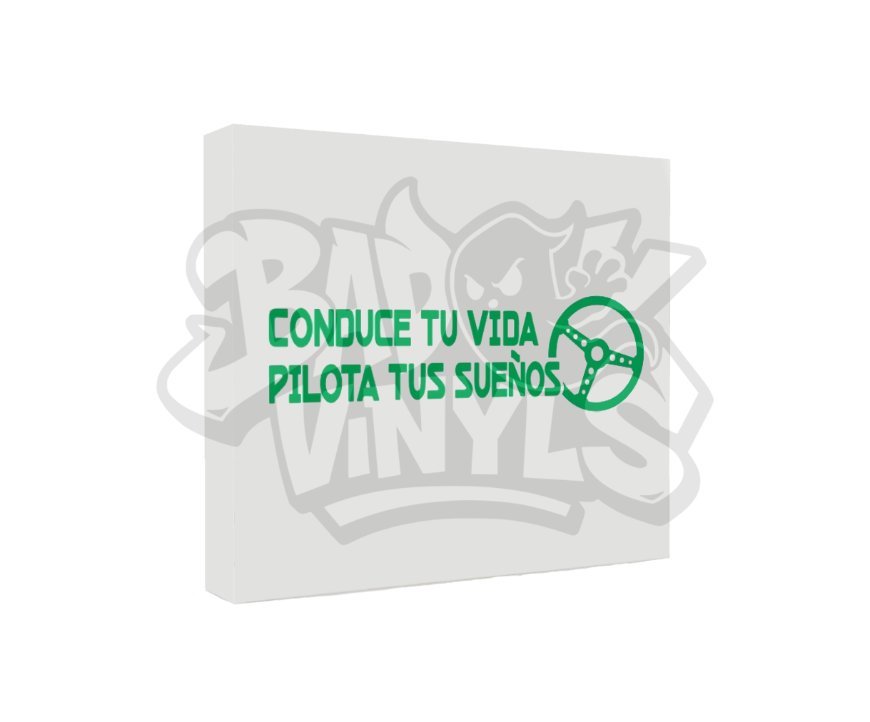 PEGATINA CONDUCE TU VIDA PILOTA TUS SUEÑOS