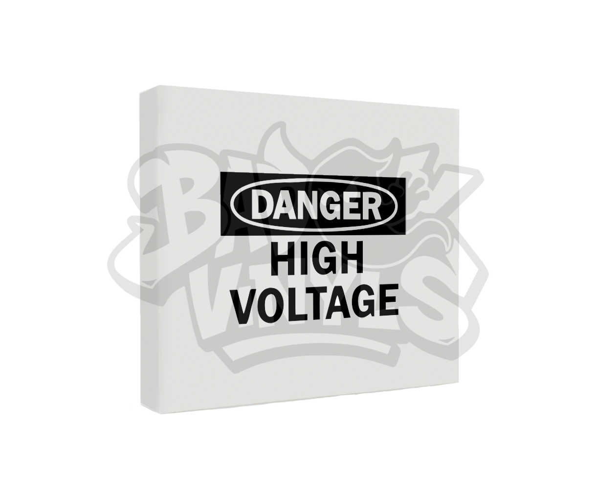 PEGATINA DANGER HIGH VOLTAGE