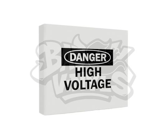 PEGATINA DANGER HIGH VOLTAGE