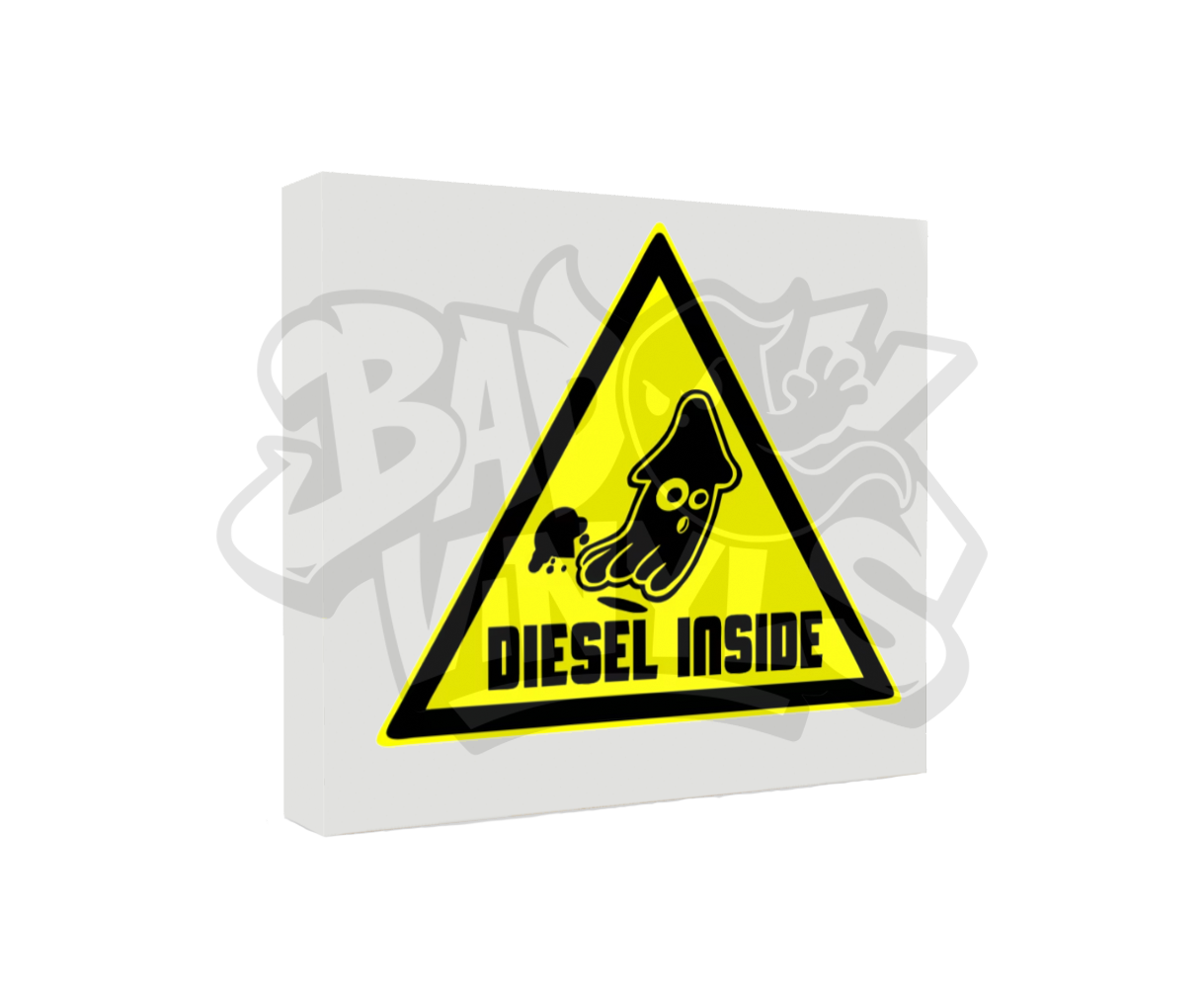PEGATINA DIESEL INSIDE BICOLOR