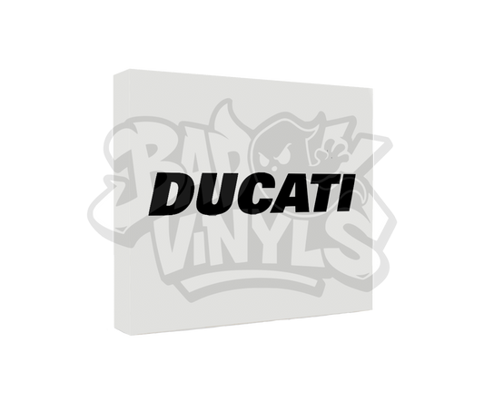 PEGATINA DUCATI
