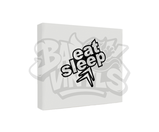 PEGATINA EAT SLEEP CITROEN