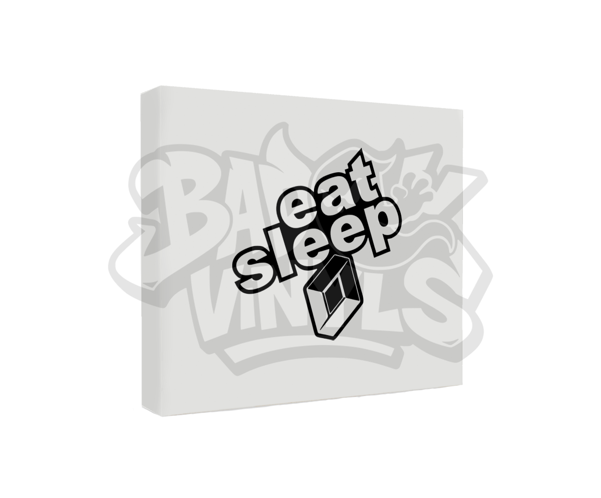 PEGATINA EAT SLEEP RENAULT MODERNO