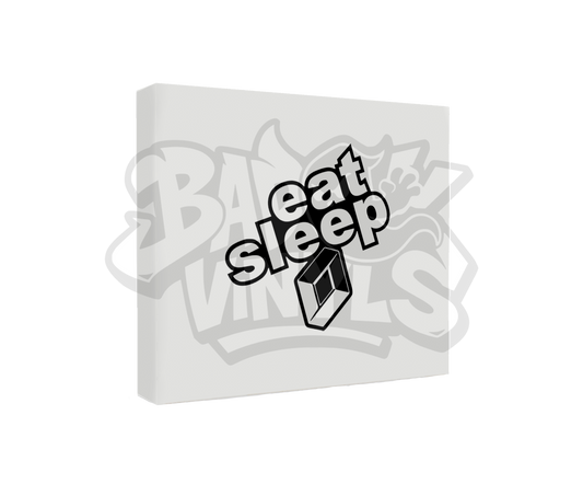 PEGATINA EAT SLEEP RENAULT MODERNO