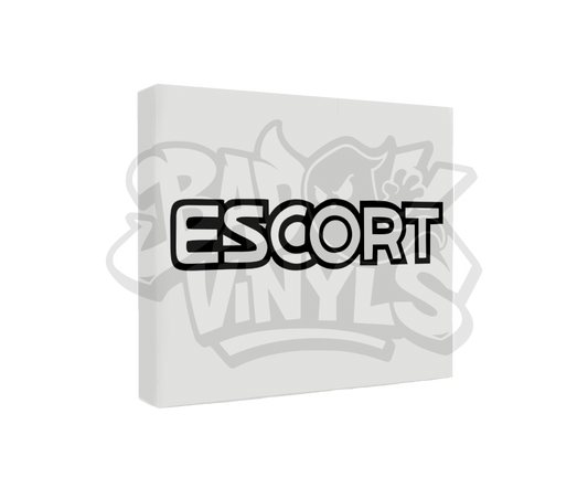 PEGATINA FORD ESCORT RELIEVE