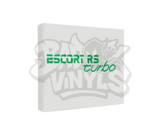 PEGATINA FORD ESCORT RS TURBO