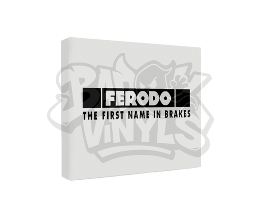 PEGATINA FERODO THE FIRST NAME IN BRAKES