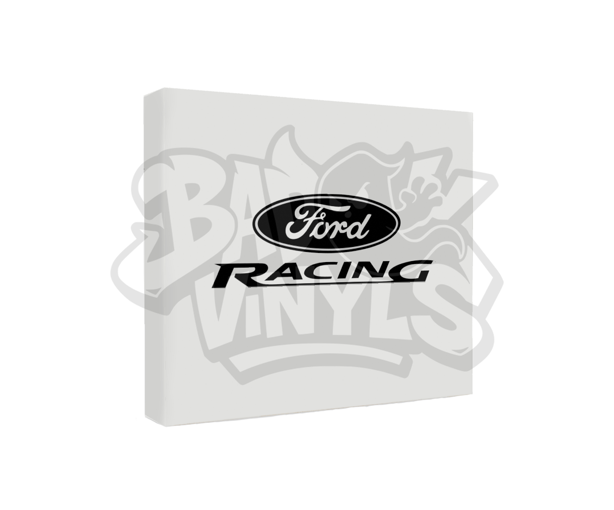 PEGATINA FORD RACING DEBAJO