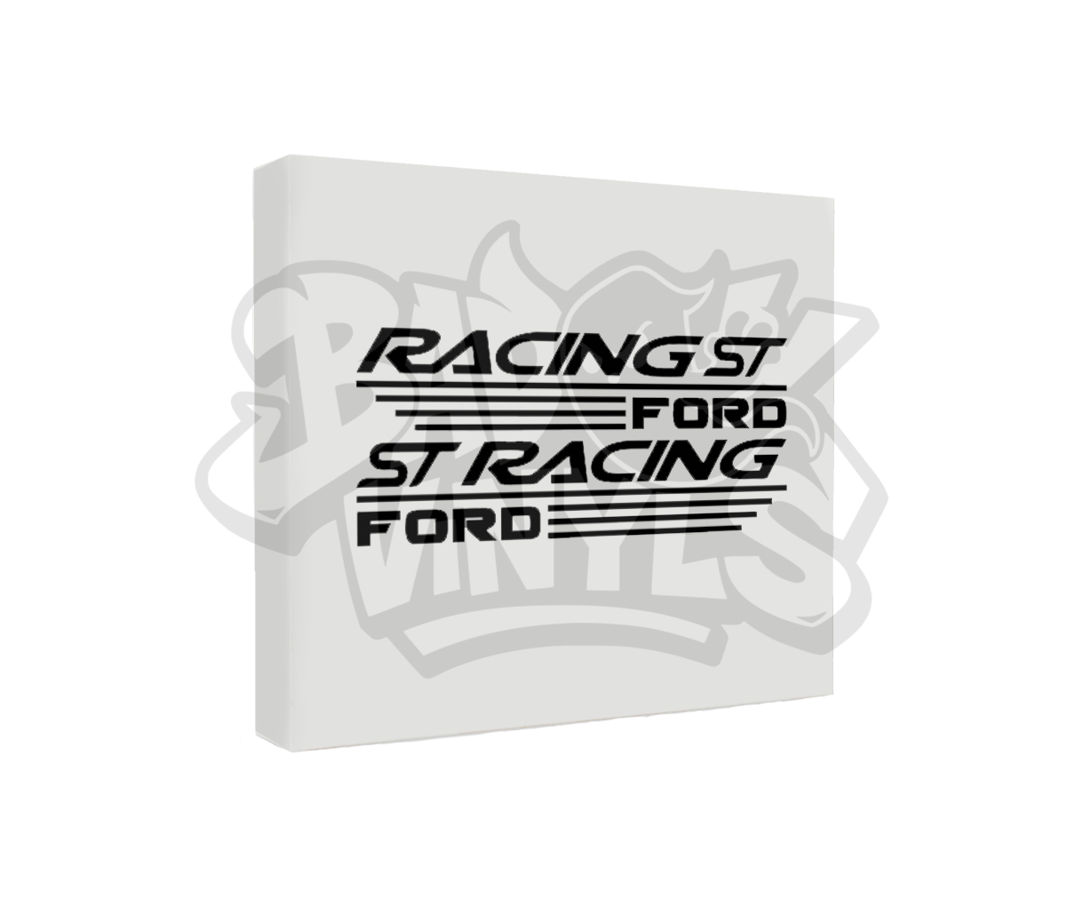 PEGATINA FORD RACING ESPEJOS