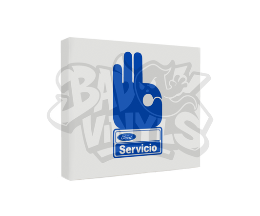 PEGATINA FORD SERVICIO