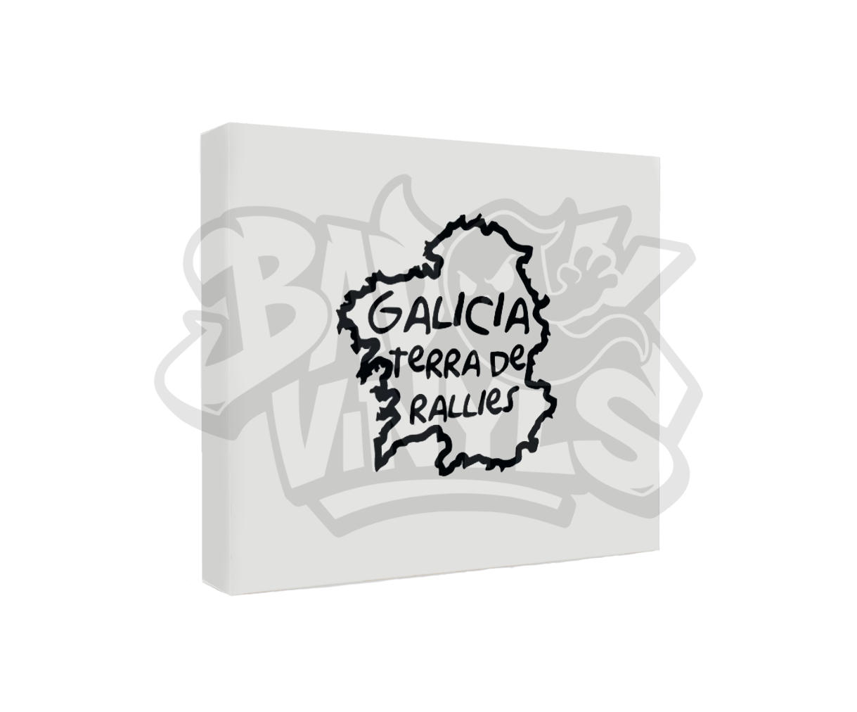 PEGATINA GALICIA TERRA DE RALLIES