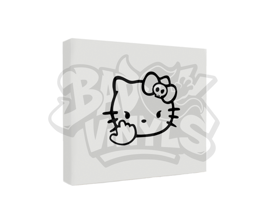 PEGATINA GATITA FUCK