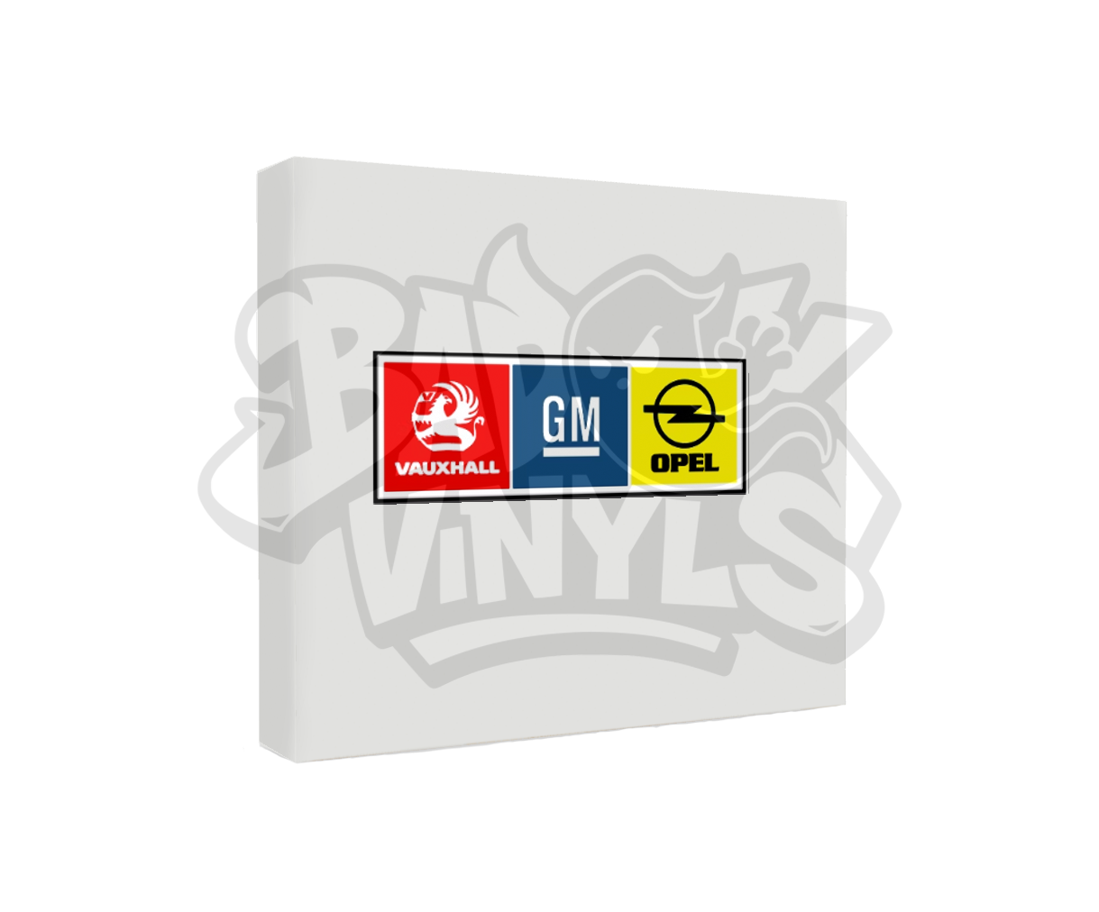 PEGATINA GENERAL MOTORS VAUXHALL OPEL