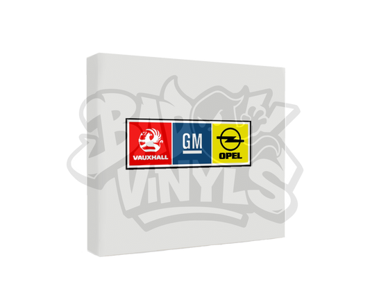 PEGATINA GENERAL MOTORS VAUXHALL OPEL