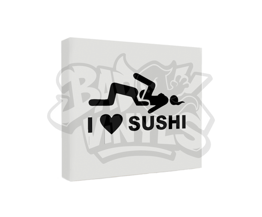 PEGATINA I LOVE SUSHI