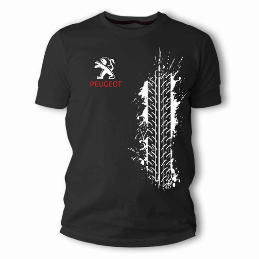 CAMISETA PEUGEOT HUELLA DE NEUMATICO