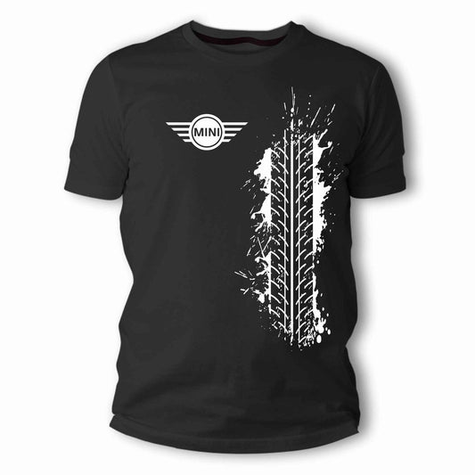 CAMISETA MINI COOPER HUELLA DE NEUMATICO