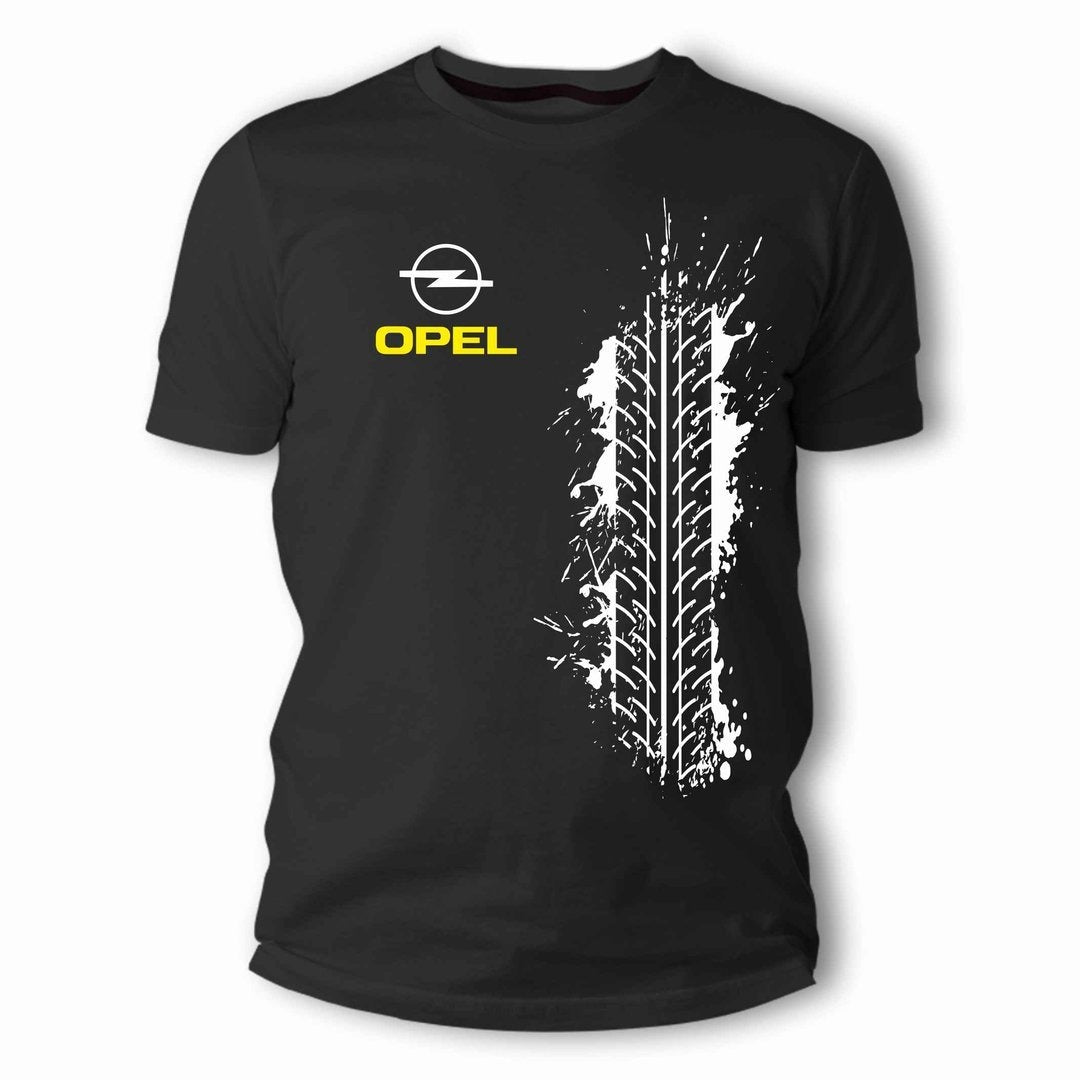 CAMISETA OPEL HUELLA DE NEUMATICO