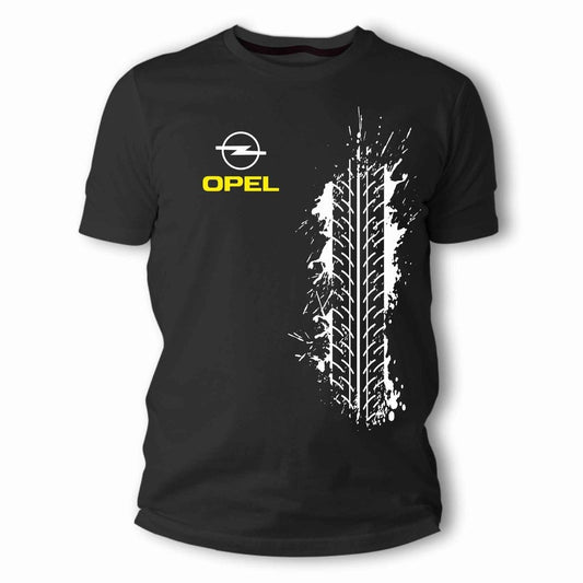 CAMISETA OPEL HUELLA DE NEUMATICO
