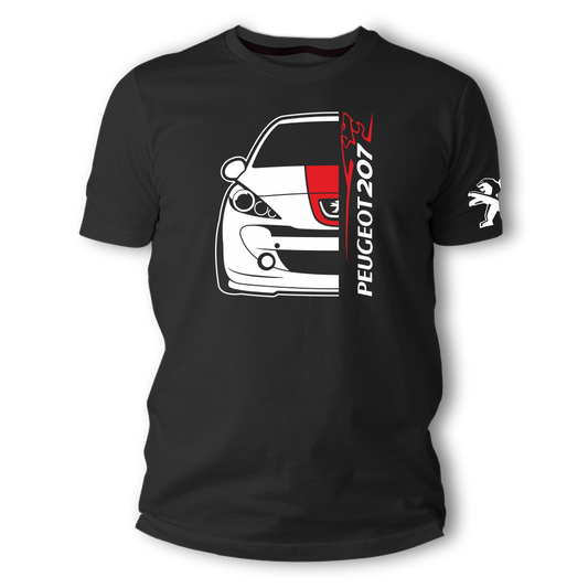 CAMISETA PEUGEOT 207 DOS LADOS