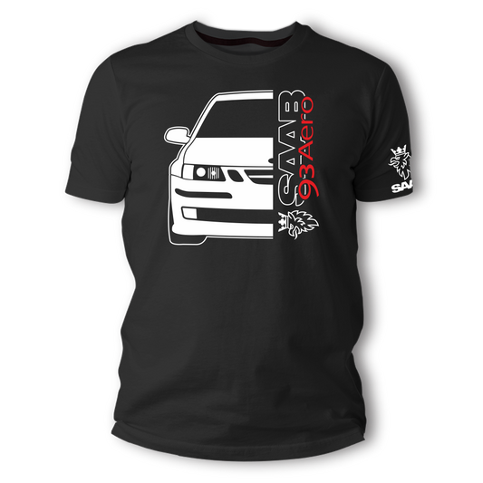 CAMISETA SAAB 93 AERO DOS LADOS