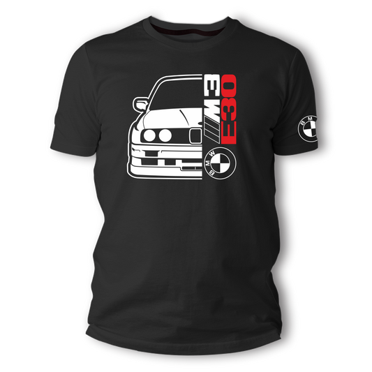 CAMISETA BMW E30 M3 DOS LADOS