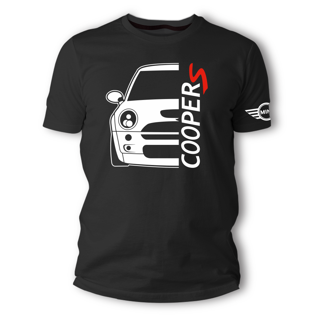 CAMISETA MINI COOPER S DOS LADOS