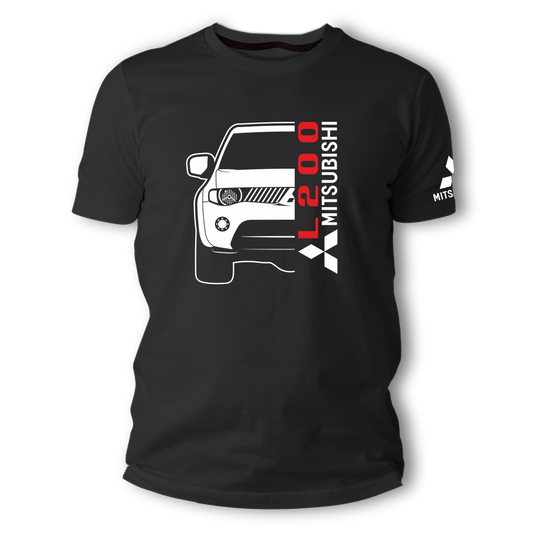 CAMISETA MITSUBISHI L200 DOS LADOS