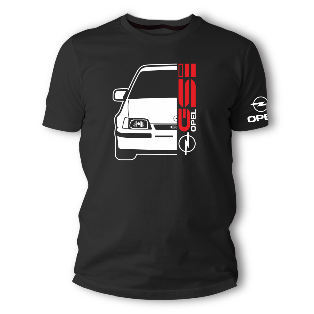 CAMISETA OPEL KADETT GSI DOS LADOS