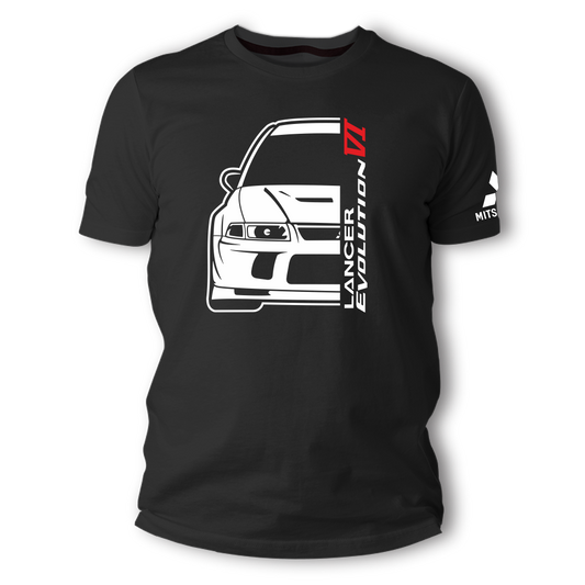 CAMISETA MITSUBISHI LANCER EVOLUTION VI DOS LADOS