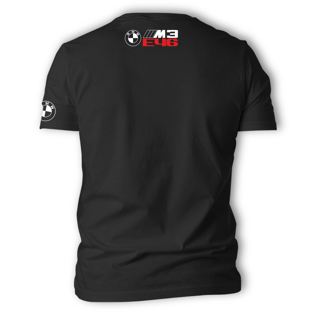 CAMISETA BMW E46 DOS LADOS