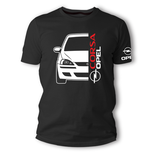 CAMISETA OPEL CORSA C DOS LADOS