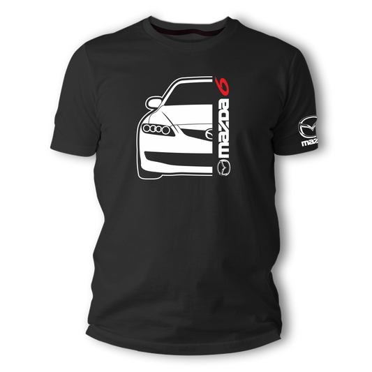 CAMISETA MAZDA 6 DOS LADOS