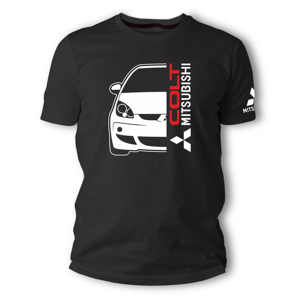 CAMISETA MITSUBISHI COLT DOS LADOS