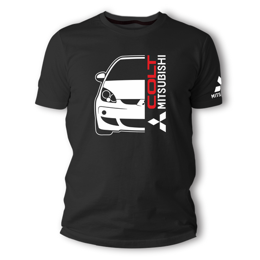 CAMISETA MITSUBISHI COLT DOS LADOS