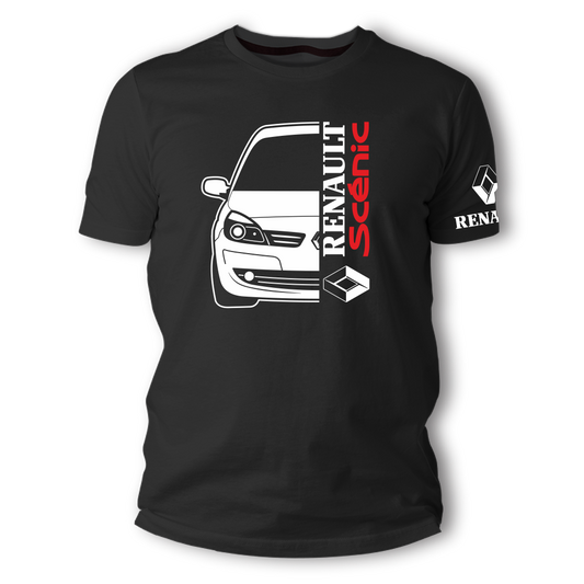 CAMISETA RENAULT SCENIC DOS LADOS