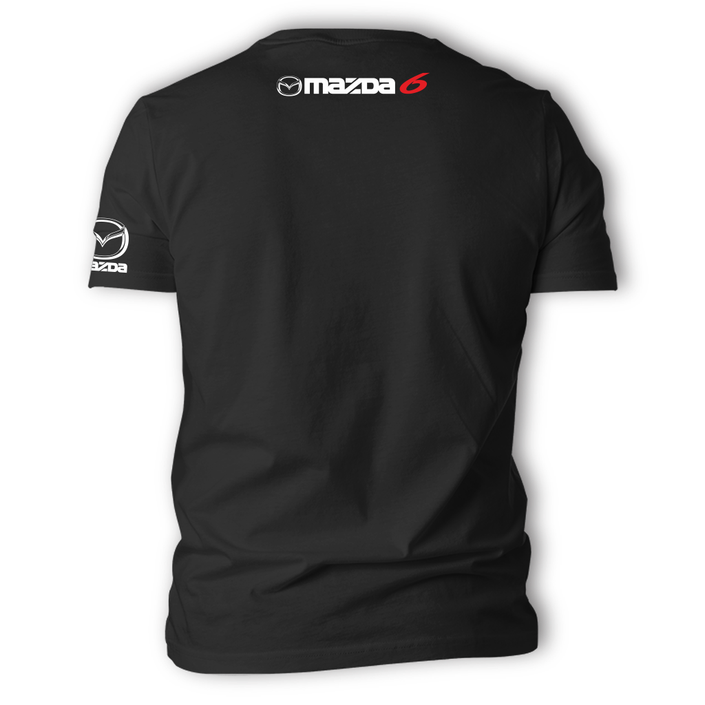 CAMISETA MAZDA 6 DOS LADOS