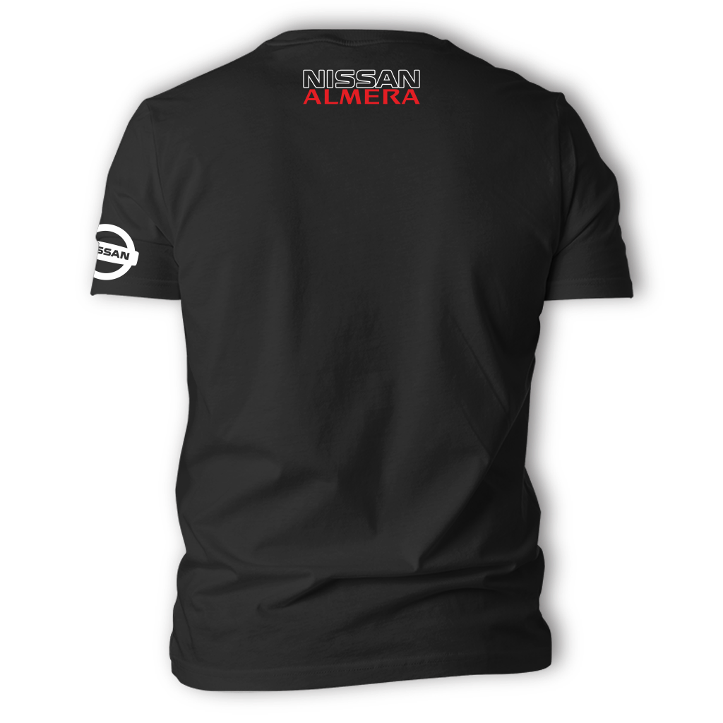 CAMISETA NISSAN ALMERA DOS LADOS