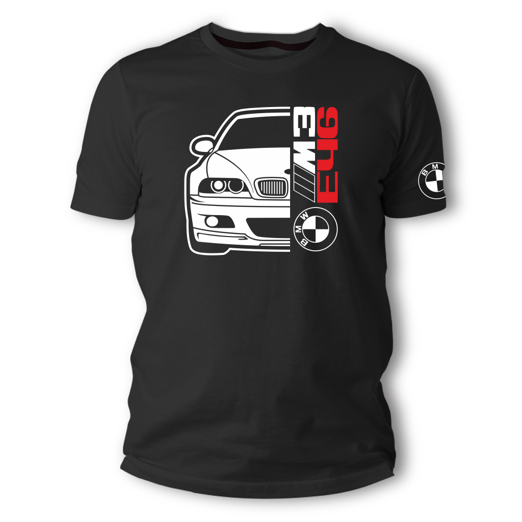 CAMISETA BMW E46 DOS LADOS