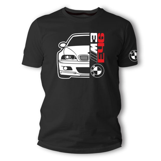 CAMISETA BMW E46 DOS LADOS